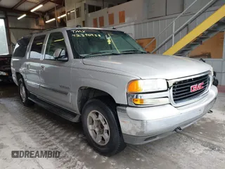 2005 GMC Yukon XL SLE z VIN 1GKEC16Z55J182423, wystawiony jako IAAI lot #42390458 z przebiegiem 363 056 mil mil oraz . Historia ofert i sprzedaży dostępna na DreamBid. Obrazek 1.