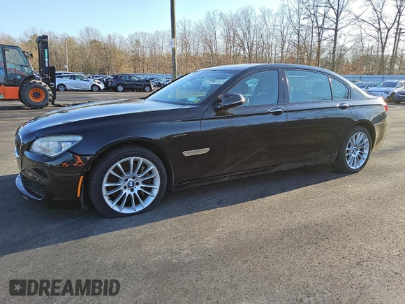2014 BMW 7 Series ALPINA B7 xDrive with VIN WBAYF8C51ED652906, listed as a Copart auction lot 46423895 with 98,538 mi miles and Clean Title. Bid and sale history available at DreamBid. Image 1.