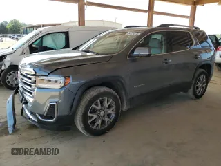 2021 GMC Acadia SLT with VIN 1GKKNML49MZ198616, listed as a Copart auction lot 54521073 with 12,770 mi miles and Salvage Title. Bid and sale history available at carsss.com. Image 1.