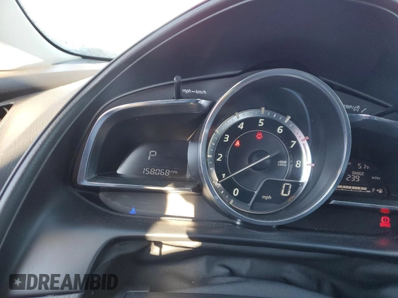 2016 Mazda CX-3 Grand Touring with VIN JM1DKBD78G0113185, listed as a Copart auction lot 42802145 with 158,068 mi miles and Salvage Title. Bid and sale history available at DreamBid. Image 9.