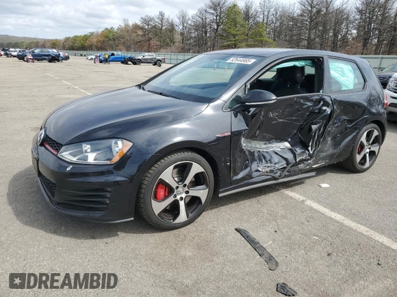2016 Volkswagen GTI S with VIN 3VWY47AUXGM002165, listed as a Copart auction lot 52644985 with 82,961 mi miles and Clean Title. Bid and sale history available at DreamBid. Image 1.