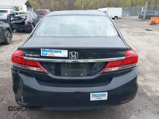 2014 Honda Civic Sedan LX with VIN 2HGFB2F57EH548259, listed as a IAAI auction lot 42025763 with 179,382 mi miles. Bid and sale history available at carsss.com. Image 16.