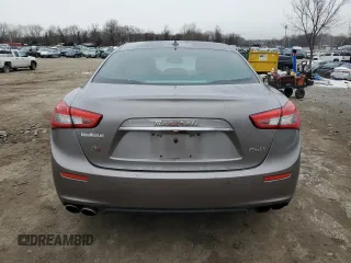 2016 Maserati Ghibli S Q4 with VIN ZAM57RTA5G1165956, listed as a Copart auction lot 88790285 with 64,002 mi miles and Salvage title. Bid and sale history available at DreamBid. Image 6.