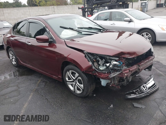 2016 Honda Accord Sport z VIN 1HGCR2F59GA021484, wystawiony jako IAAI lot #42422150 z przebiegiem 103 298 mil mil oraz . Historia ofert i sprzedaży dostępna na DreamBid. Obrazek 1.