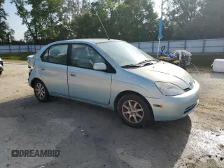 2002 Toyota Prius with VIN JT2BK12U020065600, listed as a Copart auction lot 53715925 with 282,151 mi miles and Salvage Title. Bid and sale history available at DreamBid. Image 4.