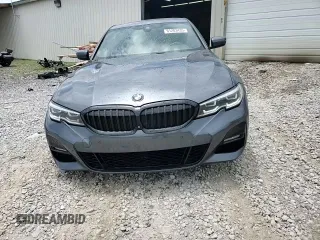 2019 BMW 3 Series 330i xDrive with VIN WBA5R7C57KAJ86027, listed as a Copart auction lot 61203435 with 41,486 mi miles and Salvage title. Bid and sale history available at DreamBid. Image 13.