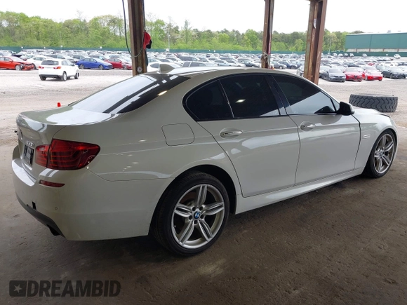 2016 BMW 5 Series 535i xDrive with VIN WBA5B3C55GG258795, listed as a IAAI auction lot 42229982 with 88,051 mi miles and . Bid and sale history available at DreamBid. Image 4.