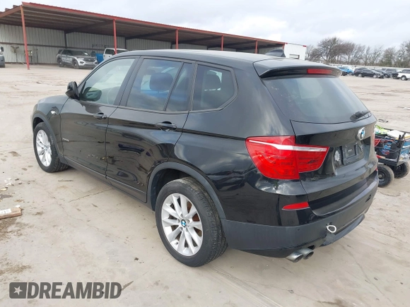 2014 BMW X3 xDrive28i with VIN 5UXWX9C50E0D25127, listed as a IAAI auction lot 41487866 with 117,576 mi miles and . Bid and sale history available at DreamBid. Image 3.