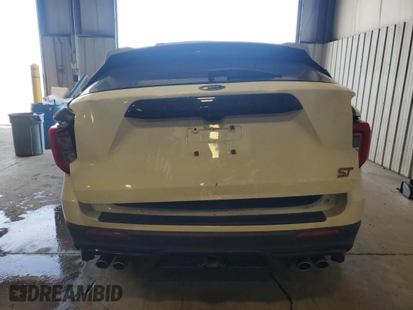 2020 Ford Explorer ST with VIN 1FM5K8GC6LGB65802, listed as a Copart auction lot 54148055 with 102,490 mi miles and Salvage Title. Bid and sale history available at carsss.com. Image 6.