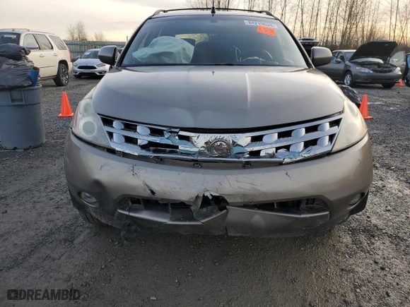 2004 Nissan Murano SL with VIN JN8AZ08W34W338969, listed as a Copart auction lot 84219634 with 0 mi miles and Salvage Title. Bid and sale history available at carsss.com. Image 5.