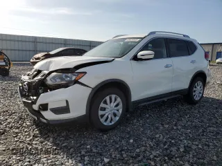 2017 Nissan Rogue S with VIN JN8AT2MV6HW000465, listed as a Copart auction lot 63825005 with 85,300 mi miles and Salvage title. Bid and sale history available at DreamBid. Image 1.