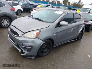 2017 Mitsubishi Mirage ES with VIN ML32A3HJ9HH004598, listed as a IAAI auction lot 41573240 with 97420 miles. Bid and sale history available at carsss.com. Image 17.