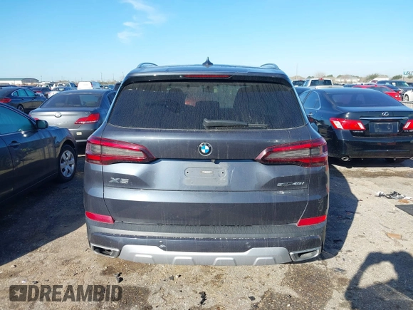 2020 BMW X5 sDrive40i with VIN 5UXCR4C05L9C54889, listed as a IAAI auction lot 41671983 with Not Provided miles and . Bid and sale history available at DreamBid. Image 16.