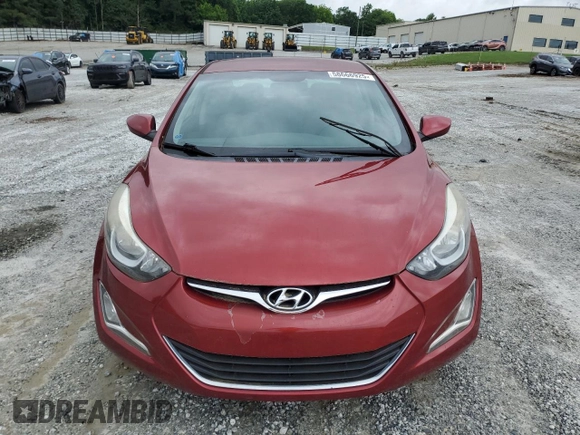 2015 Hyundai Elantra SE z VIN 5NPDH4AE5FH585021, wystawiony jako Copart lot #58666925 z przebiegiem 129 040 mil mil oraz Czysty tytuł • Clean title. Historia ofert i sprzedaży dostępna na DreamBid. Obrazek 5.