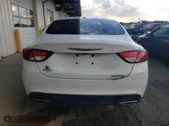 2016 Chrysler 200 S with VIN 1C3CCCBB0GN115784, listed as a Copart auction lot 54707163 with 83,570 mi miles and Clean Title. Bid and sale history available at carsss.com. Image 6.