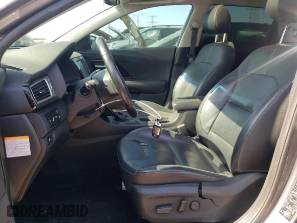 2018 Kia Niro Touring with VIN KNDCE3LC0J5131360, listed as a Copart auction lot 55943364 with 115,278 mi miles and Salvage Title. Bid and sale history available at carsss.com. Image 7.