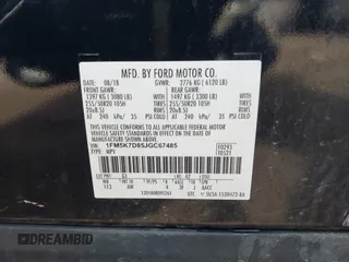 2018 Ford Explorer XLT with VIN 1FM5K7D85JGC67485, listed as a IAAI auction lot 42151574 with 96,019 mi miles and . Bid and sale history available at DreamBid. Image 9.