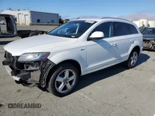 2014 Audi Q7 Premium z VIN WA1CGAFE7ED009578, wystawiony jako Copart lot #64497285 z przebiegiem 188 639 mil mil oraz Szkoda całkowita • Salvage title. Historia ofert i sprzedaży dostępna na DreamBid. Obrazek 1.
