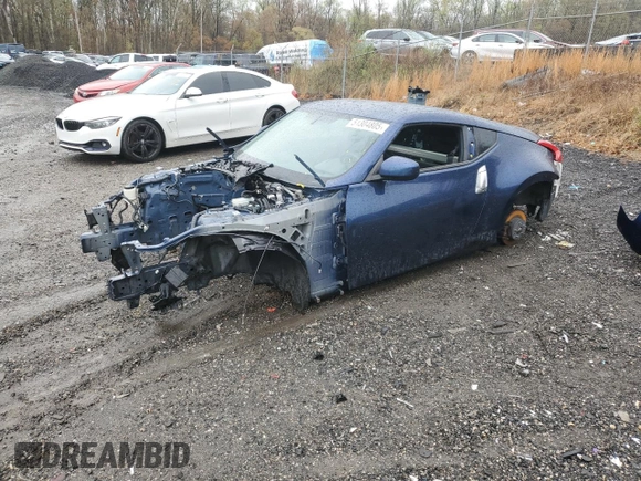 2014 Nissan 370Z with VIN JN1AZ4EH9EM631400, listed as a Copart auction lot 51304805 with 0 mi miles and Salvage Title. Bid and sale history available at carsss.com. Image 1.