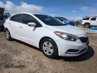 2016 Kia Forte LX with VIN KNAFK4A69G5597447, listed as a Copart auction lot 50978825 with 121,141 mi miles and Salvage Title. Bid and sale history available at carsss.com. Image 4.