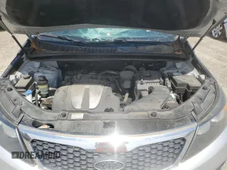 2013 Kia Sorento LX with VIN 5XYKT4A22DG327426, listed as a Copart auction lot 52212045 with 153,820 mi miles and Salvage Title. Bid and sale history available at carsss.com. Image 12.