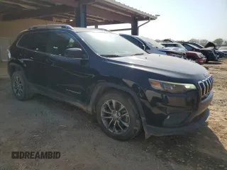2020 Jeep Cherokee Latitude Plus with VIN 1C4PJLLB2LD623868, listed as a Copart auction lot 50224685 with 128,507 mi miles and Salvage title. Bid and sale history available at DreamBid. Image 4.
