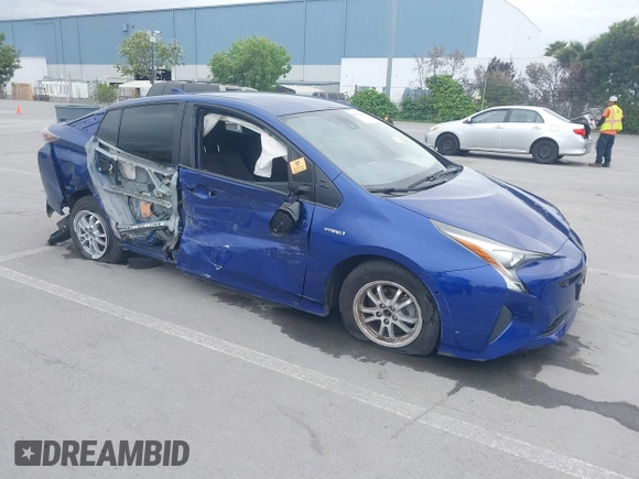 2018 Toyota Prius Two with VIN JTDKBRFU7J3066126, listed as a IAAI auction lot 42064006 with 119,947 mi miles and . Bid and sale history available at carsss.com. Image 1.