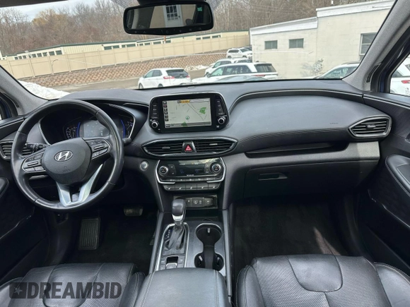2019 Hyundai Santa Fe Ultimate with VIN 5NMS5CAA5KH052200, listed as a Copart auction lot 47999615 with 102,759 mi miles and Clean Title. Bid and sale history available at carsss.com. Image 9.