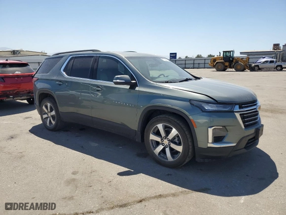 2022 Chevrolet Traverse LT Leather with VIN 1GNEVHKWXNJ101790, listed as a Copart auction lot 67332944 with 69,348 mi miles and Salvage Title. Bid and sale history available at carsss.com. Image 4.