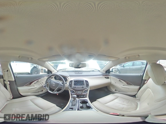 2014 Buick LaCrosse Leather with VIN 1G4GB5G35EF246404, listed as a Copart auction lot 52723805 with 154,352 mi miles and Salvage Title. Bid and sale history available at DreamBid. Image 14.