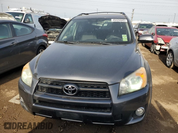 2011 Toyota RAV4 Sport with VIN JTMRF4DV9B5037766, listed as a Copart auction lot 49426945 with 123,514 mi miles and Salvage Title. Bid and sale history available at carsss.com. Image 5.