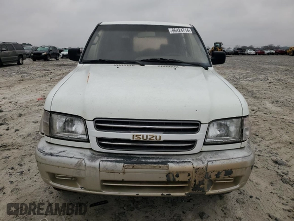 2001 Isuzu Trooper S z VIN JACDS58X317J10350, wystawiony jako Copart lot #86424714 z przebiegiem 186 279 mil mil oraz Czysty tytuł • Clean title. Historia ofert i sprzedaży dostępna na DreamBid. Obrazek 5.