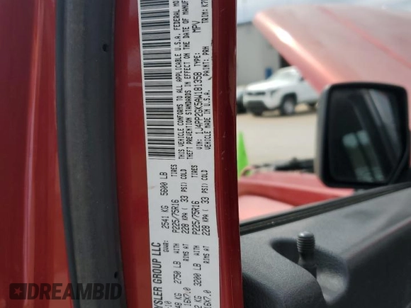 2010 Jeep Liberty Sport with VIN 1J4PP2GK5AW181358, listed as a Copart auction lot 47286945 with 223,243 mi miles and Salvage Title. Bid and sale history available at DreamBid. Image 15.