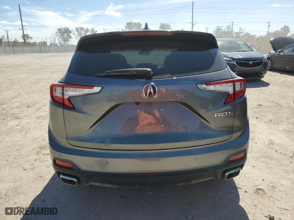 2023 Acura RDX w/Technology Package with VIN 5J8TC1H51PL010217, listed as a Copart auction lot 76632044 with 0 mi miles and Non Repairable. Bid and sale history available at carsss.com. Image 6.