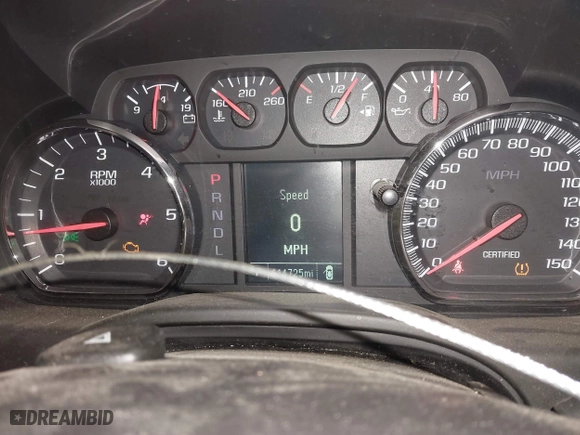 2017 Chevrolet Tahoe Commercial with VIN 1GNLCDECXHR228908, listed as a IAAI auction lot 41537030 with 114,725 mi miles. Bid and sale history available at carsss.com. Image 7.