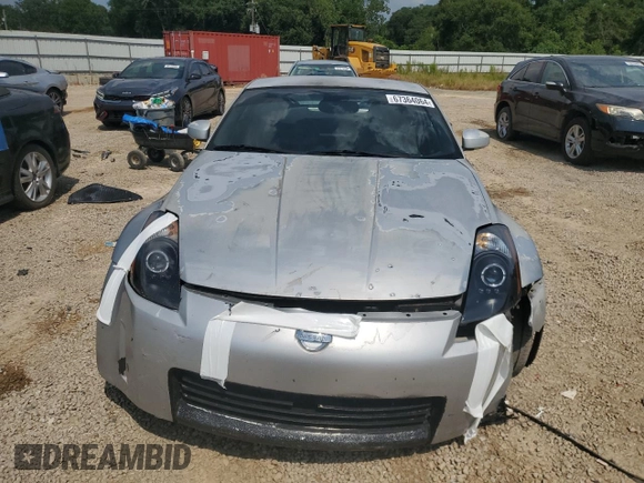 2004 Nissan 350Z Touring with VIN JN1AZ34D74T150591, listed as a Copart auction lot 67364064 with 151,110 mi miles and Salvage Title. Bid and sale history available at carsss.com. Image 5.