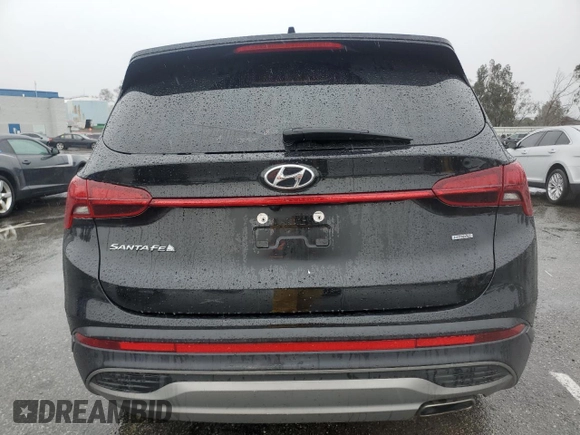 2022 Hyundai Santa Fe SE with VIN 5NMS1DAJ1NH385886, listed as a Copart auction lot 39228564 with 44,625 mi miles and . Bid and sale history available at DreamBid. Image 6.