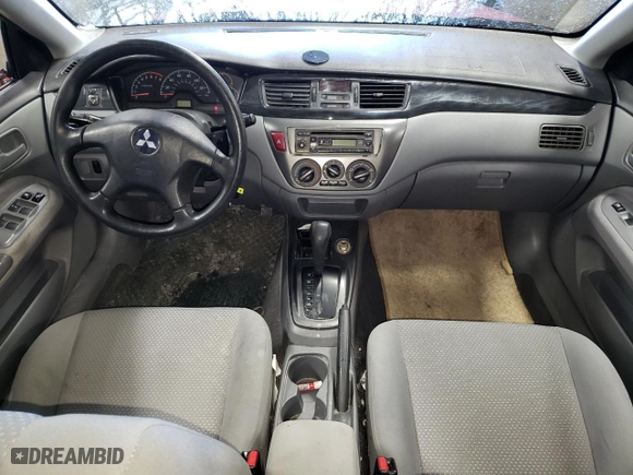 2006 Mitsubishi Lancer ES with VIN JA3AJ26E16U044329, listed as a Copart auction lot 46084945 with 120649 miles and Salvage Title. Bid and sale history available at carsss.com. Image 8.