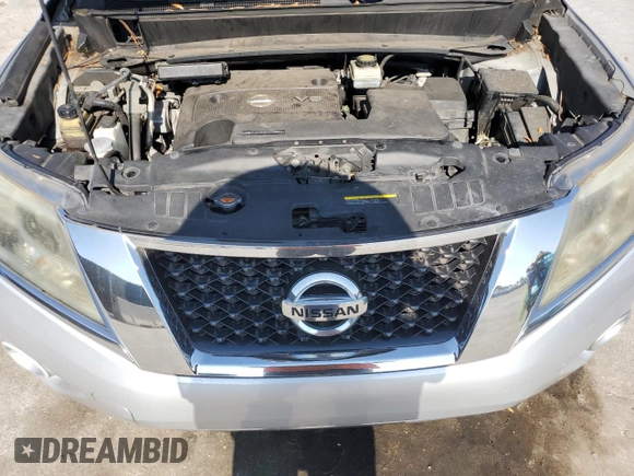 2014 Nissan Pathfinder S z VIN 5N1AR2MN4EC676061, wystawiony jako Copart lot #65472865 z przebiegiem 176 016 mil mil oraz Czysty tytuł • Clean title. Historia ofert i sprzedaży dostępna na DreamBid. Obrazek 12.