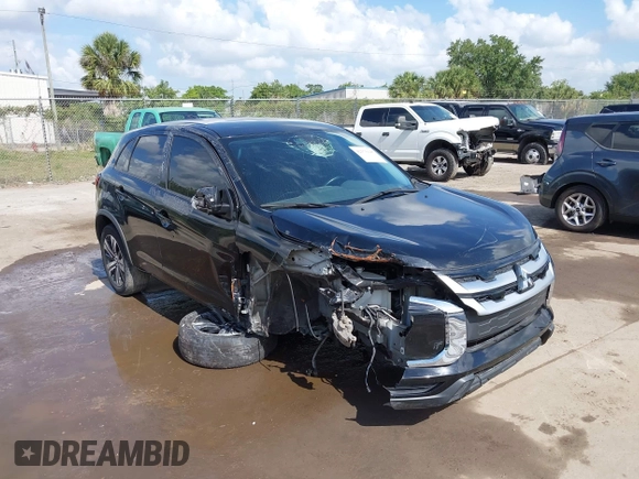 2020 Mitsubishi Outlander Sport ES 2.0 with VIN JA4AR3AU8LU028620, listed as a IAAI auction lot 42176148 with 84,100 mi miles. Bid and sale history available at carsss.com. Image 6.