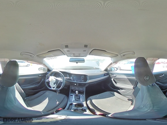 2019 Volkswagen Jetta S with VIN 3VWC57BU6KM048686, listed as a Copart auction lot 46458105 with 0 mi miles and Salvage Title. Bid and sale history available at carsss.com. Image 13.