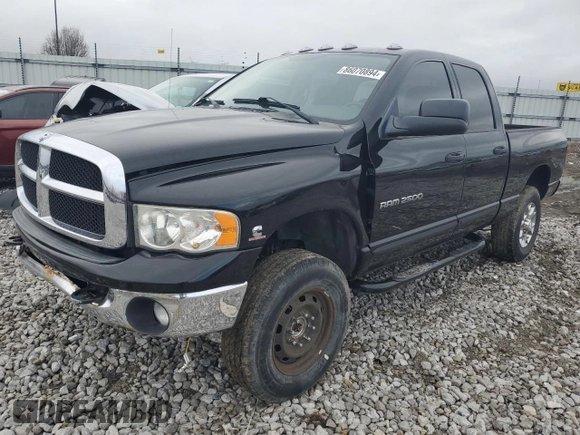 2005 Dodge 2500 SLT z VIN 3D7KS28C35G732726, wystawiony jako Copart lot #86070894 z przebiegiem 152 057 mil mil oraz Szkoda całkowita • Salvage title. Historia ofert i sprzedaży dostępna na DreamBid. Obrazek 1.