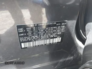 2024 Subaru Ascent Onyx with VIN 4S4WMAHD4R3457364, listed as a IAAI auction lot 42253826 with 6,342 mi miles and . Bid and sale history available at DreamBid. Image 9.