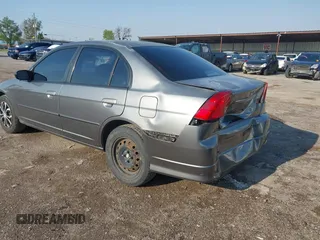 2004 Honda Civic LX with VIN 2HGES16504H634808, listed as a IAAI auction lot 41974085 with 201,392 mi miles. Bid and sale history available at carsss.com. Image 3.