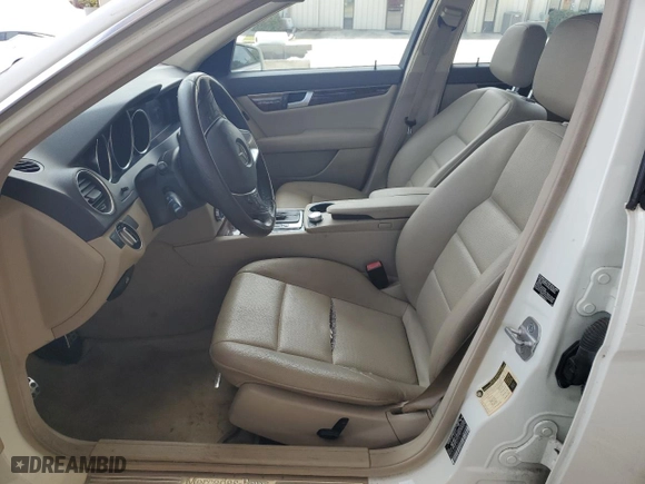 2012 Mercedes-Benz C-Class C 250 Sport with VIN WDDGF4HB5CR231413, listed as a Copart auction lot 51493025 with 117,493 mi miles and Salvage Title. Bid and sale history available at carsss.com. Image 7.