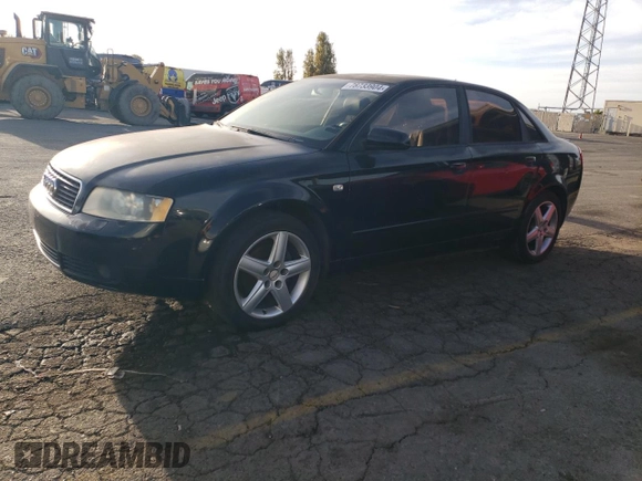 2005 Audi A4 1.8T SE with VIN WAULC68E45A108210, listed as a Copart auction lot 78733904 with 131,244 mi miles and Salvage Title. Bid and sale history available at carsss.com. Image 1.