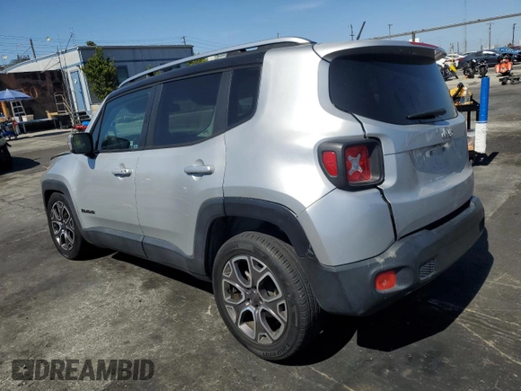 2015 Jeep Renegade Limited z VIN ZACCJADT6FPB79524, wystawiony jako Copart lot #57915315 z przebiegiem 73 810 mil mil oraz Szkoda całkowita • Salvage title. Historia ofert i sprzedaży dostępna na DreamBid. Obrazek 2.