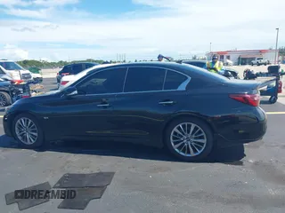 2019 Infiniti Q50 Sport with VIN JN1EV7AP8KM543137, listed as a IAAI auction lot 42602595 with 37,523 mi miles and . Bid and sale history available at DreamBid. Image 14.