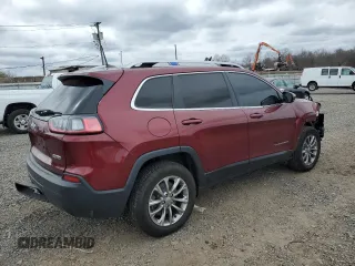 2019 Jeep Cherokee Latitude Plus with VIN 1C4PJMLB5KD330664, listed as a Copart auction lot 50945355 with 86,773 mi miles and Salvage Title. Bid and sale history available at carsss.com. Image 3.