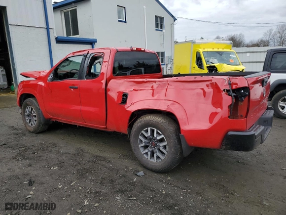 2022 Nissan Frontier S with VIN 1N6ED1CM5NN624981, listed as a Copart auction lot 44170554 with 36,249 mi miles and Salvage Title. Bid and sale history available at carsss.com. Image 2.